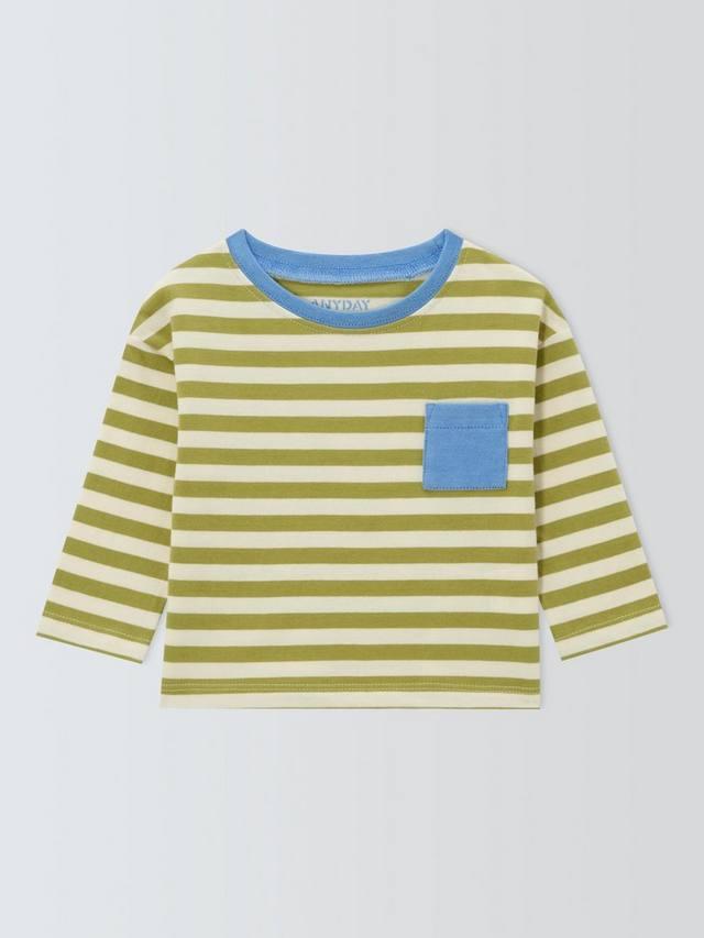 Детская хлопчатобумажная футболка в полоску John Lewis , цвет Green/Cream Stripe
Детская хлопчатобумажная футболка в полоску John Lewis , цвет Green/Cream Stripe