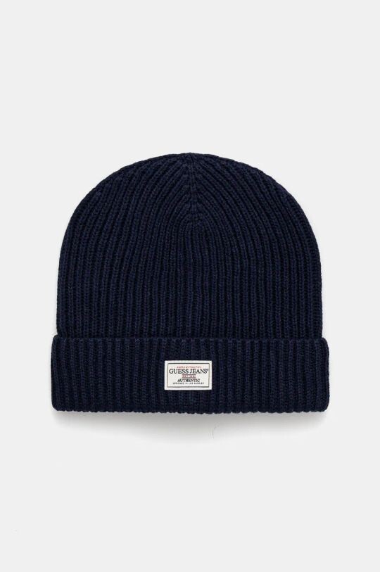 Шапка из смесовой шерсти Guess Jeans, темно-синий
Шапка из смесовой шерсти Guess Jeans, темно-синий
