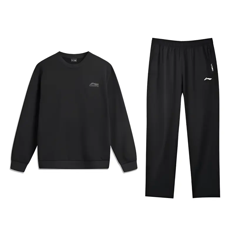 Li Ning Повседневная спортивная одежда унисекс Черный+Черный
Li Ning Повседневная спортивная одежда унисекс Черный+Черный