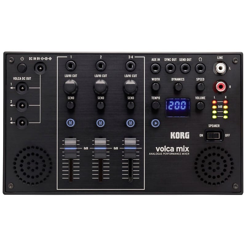 Микшер Korg Volca Mix 4-Channel Performance Mixer
Микшер Korg Volca Mix 4-Channel Performance Mixer