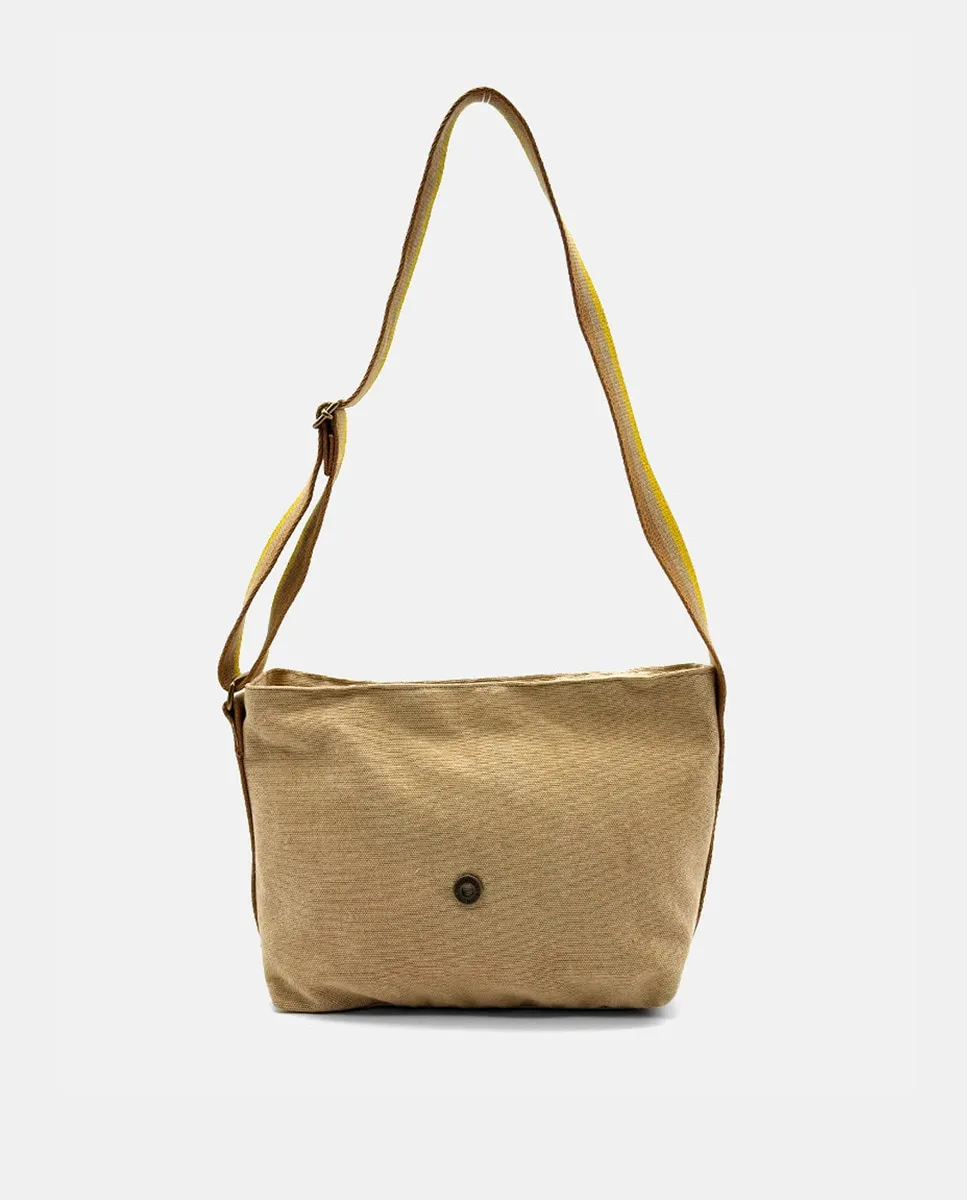 Сумка через плечо из ткани CANVAS среднего размера с регулируемой ручкой CUIROTS, бежевый
Сумка через плечо из ткани CANVAS среднего размера с регулируемой ручкой CUIROTS, бежевый