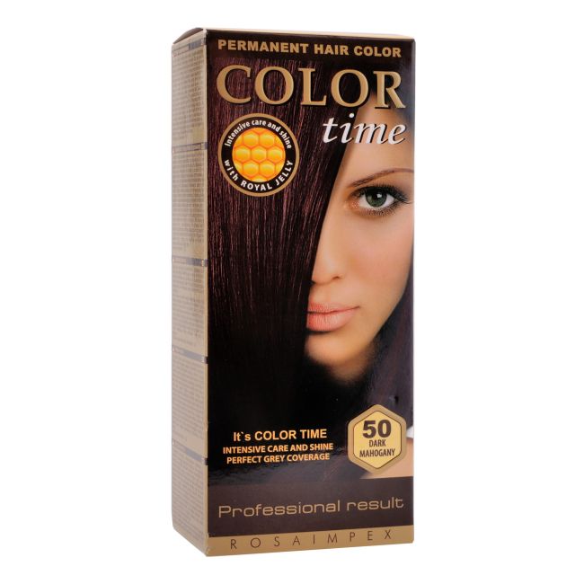 Краска для волос Rosaimpex Color Time, цвет 50 dark mahogany
Краска для волос Rosaimpex Color Time, цвет 50 dark mahogany