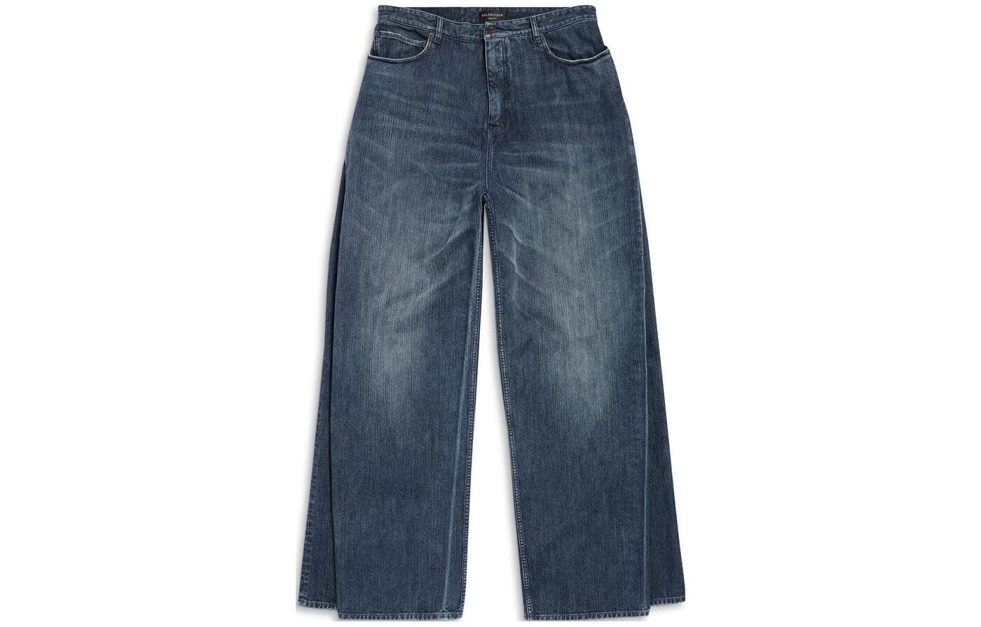 Джинсы унисекс темно-синие Balenciaga, темно-синий
Джинсы унисекс темно-синие Balenciaga, темно-синий