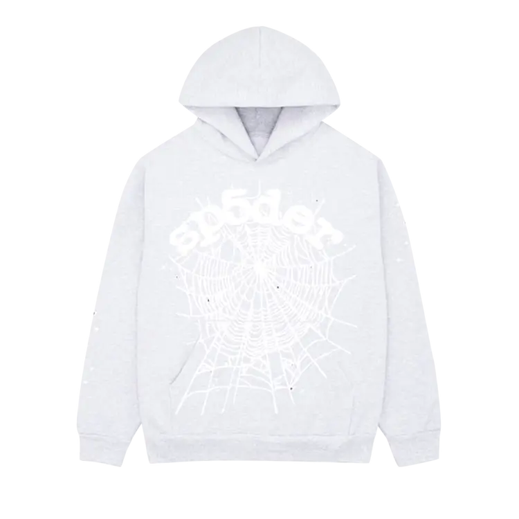 Худи Sp5der OG Web 'Heather Grey', серый 
Худи Sp5der OG Web 'Heather Grey', серый