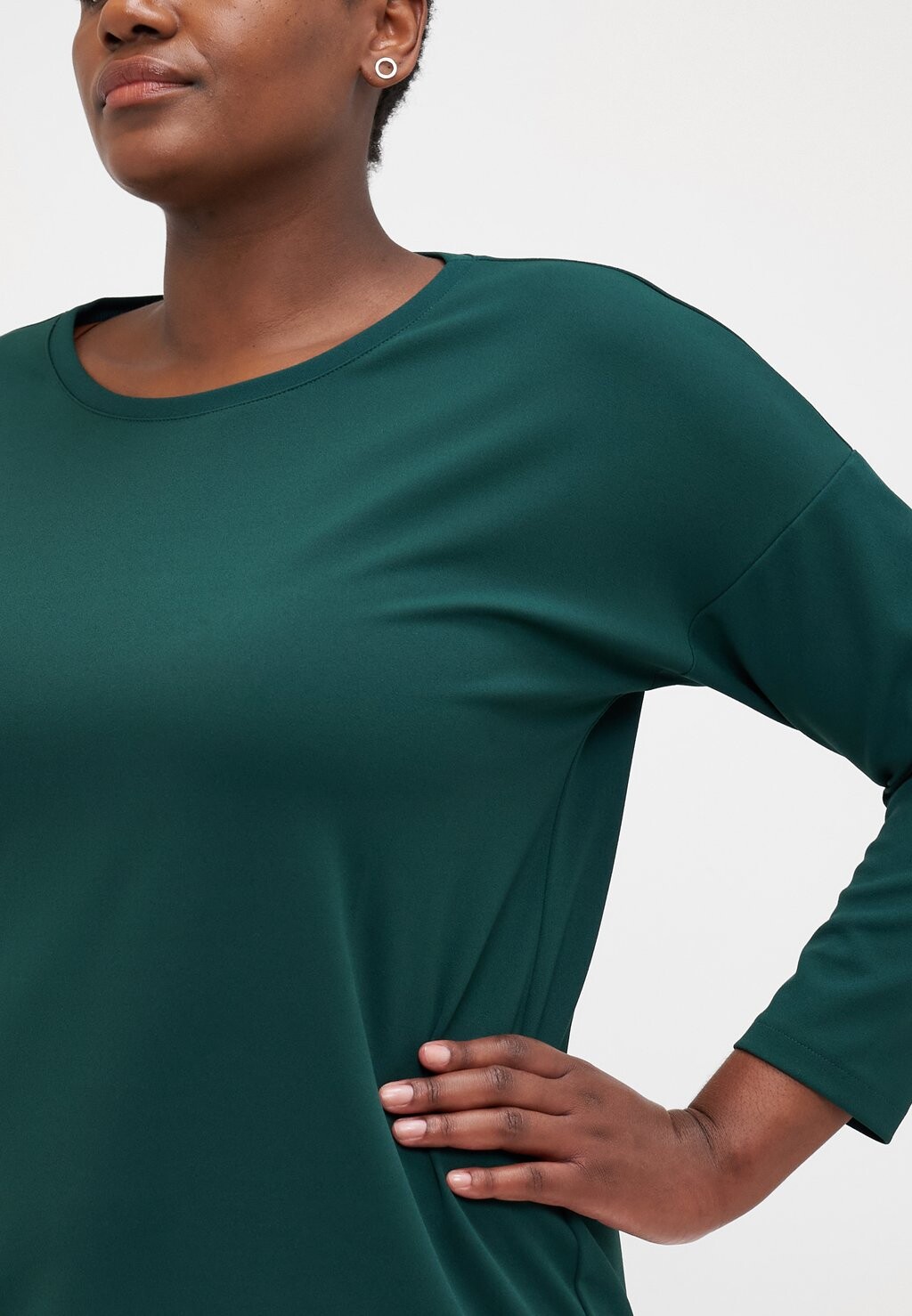 Платье из джерси CESENA Persona by Marina Rinaldi, темно-зеленый 
Платье из джерси CESENA Persona by Marina Rinaldi, темно-зеленый