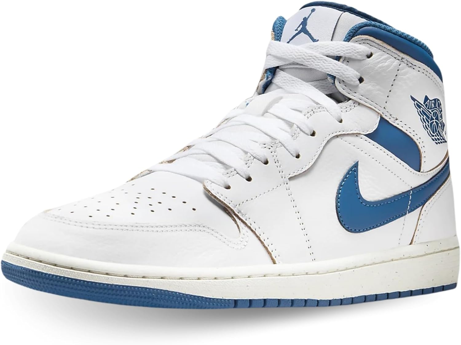 Мужские кроссовки Nike Air Jordan 1 Mid SE, белый/синий
Мужские кроссовки Nike Air Jordan 1 Mid SE, белый/синий