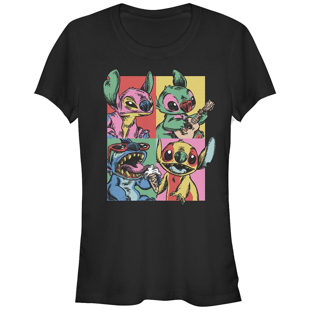 Футболка с рисунком для юниоров Disney's Lilo & Stitch Pop Art Stitch Portraits, черный
Футболка с рисунком для юниоров Disney's Lilo & Stitch Pop Art Stitch Portraits, черный