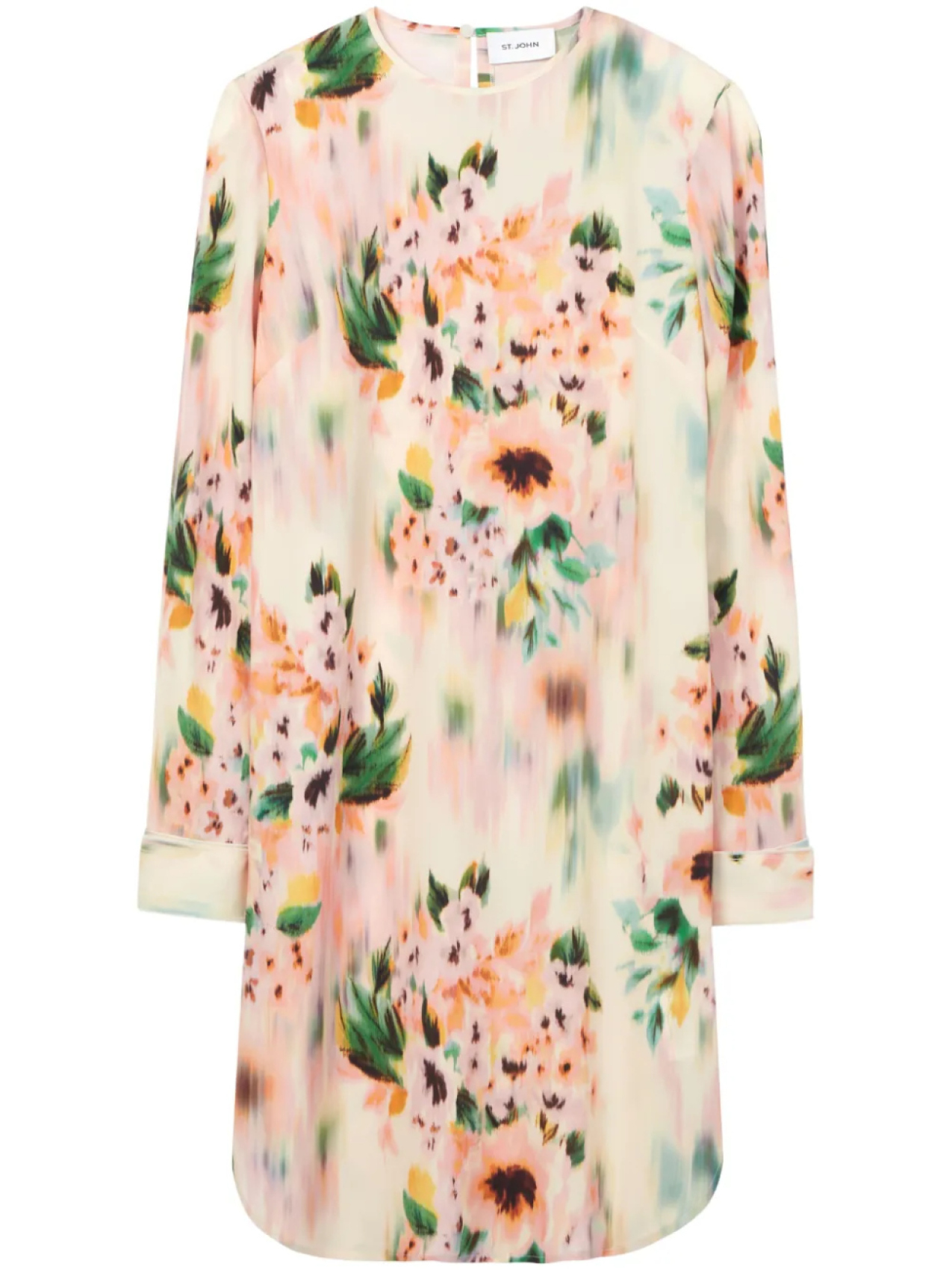 St. John платье мини с цветочным принтом, белый
St. John платье мини с цветочным принтом, белый