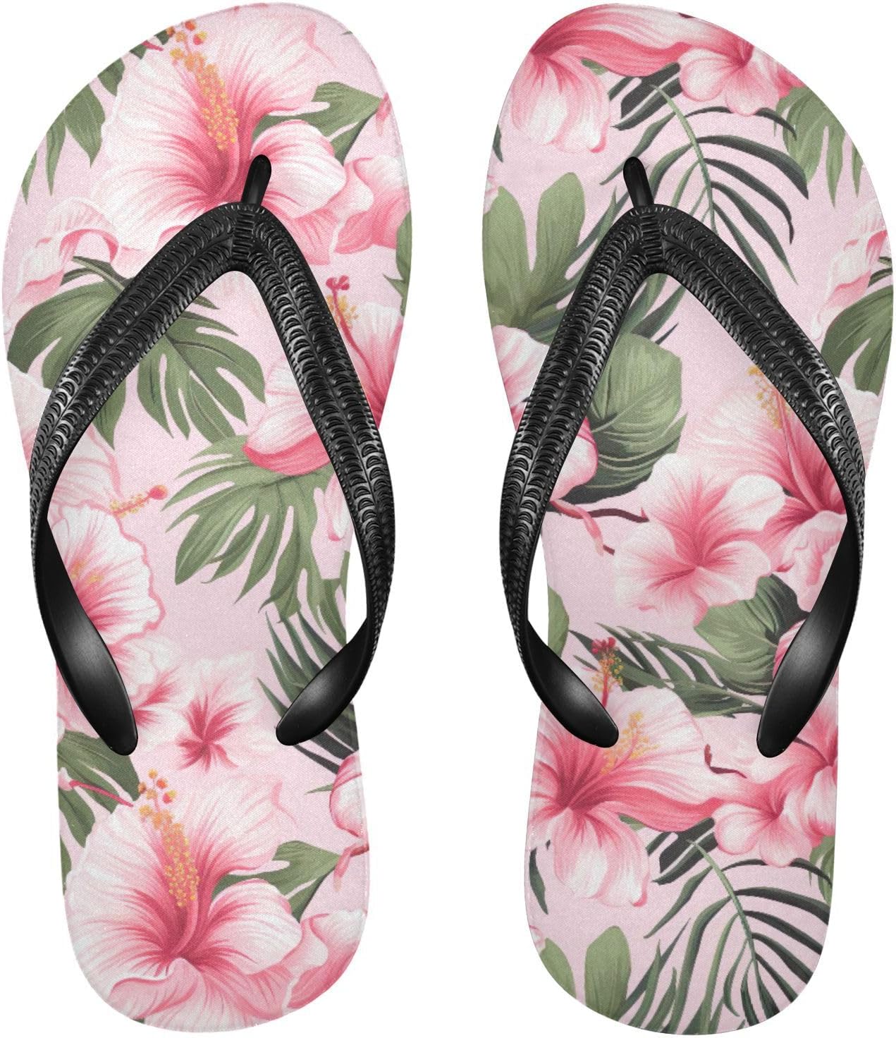 Сланцы с цветами гибискуса и тропическими листьями, пляжные шлепанцы для душа, резиновые нескользящие летние тапочки для женщин и мужчин Sinestour, Hibiscus Florals Tropical Leaves
Сланцы с цветами гибискуса и тропическими листьями, пляжные шлепанцы для душа, резиновые нескользящие летние тапочки для женщин и мужчин Sinestour, Hibiscus Florals Tropical Leaves
