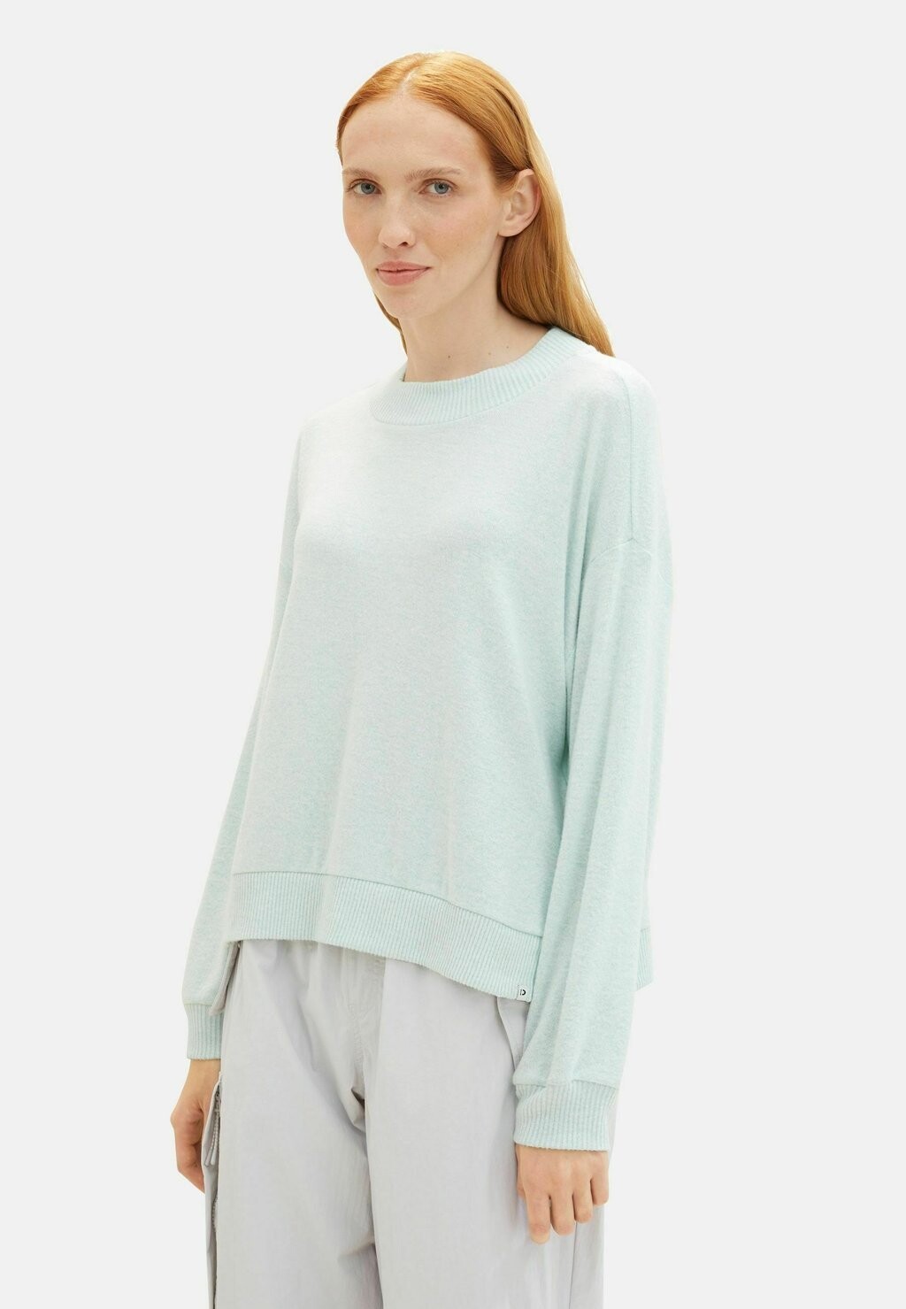 Вязаный свитер TOM TAILOR, светло-зеленый 
Вязаный свитер TOM TAILOR, светло-зеленый