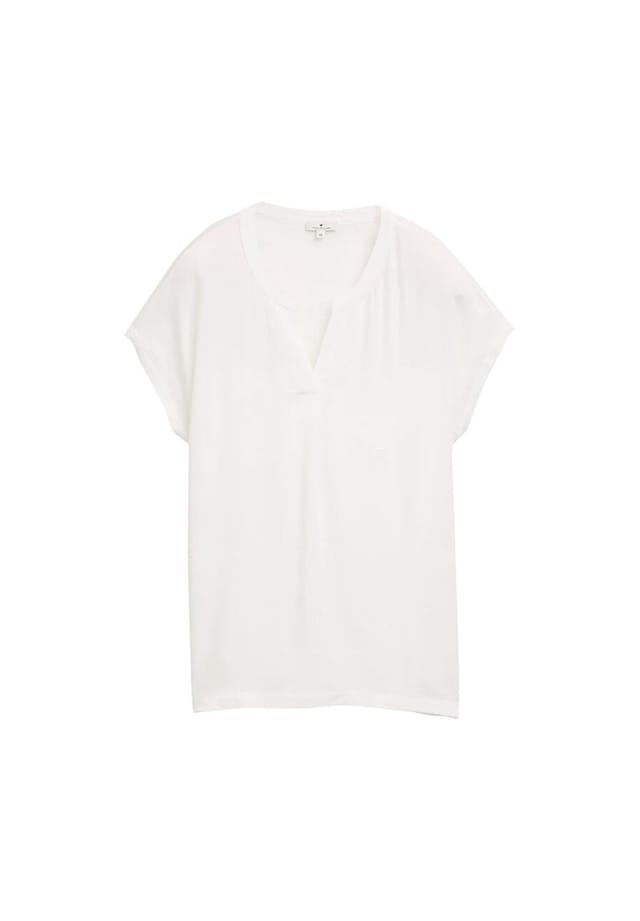 Блузка с короткими рукавами Tom Tailor, белый
Блузка с короткими рукавами Tom Tailor, белый