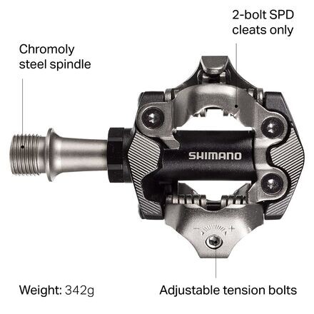 Педали XT PD-M8100 Shimano, черный
Педали XT PD-M8100 Shimano, черный