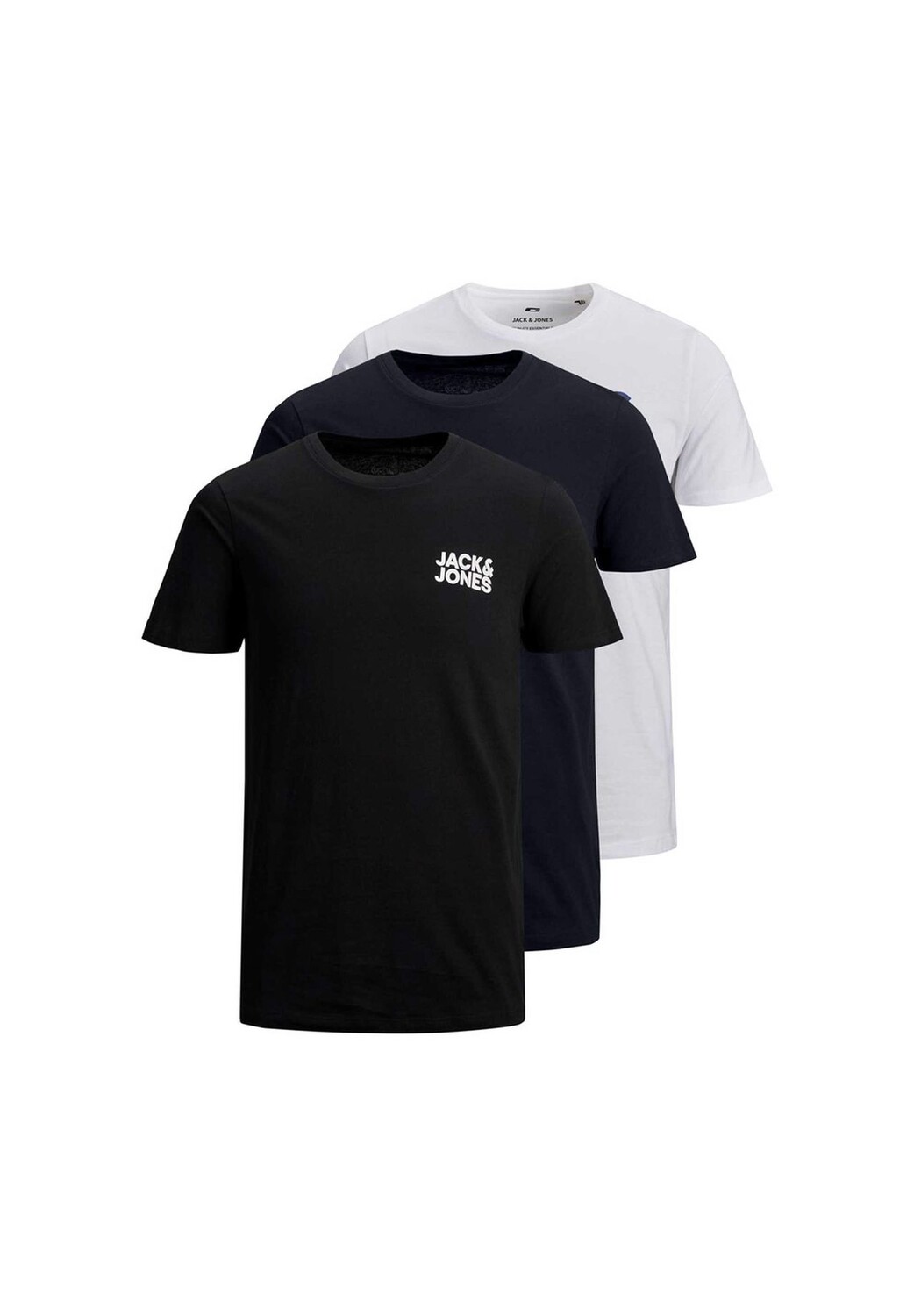 Мужская футболка, 3 шт. в упаковке — JJECORP LOGO TEE O-NECK, принт с логотипом, хлопок JACK & JONES, цвет Marineblau Schwarz
Мужская футболка, 3 шт. в упаковке — JJECORP LOGO TEE O-NECK, принт с логотипом, хлопок JACK & JONES, цвет Marineblau Schwarz