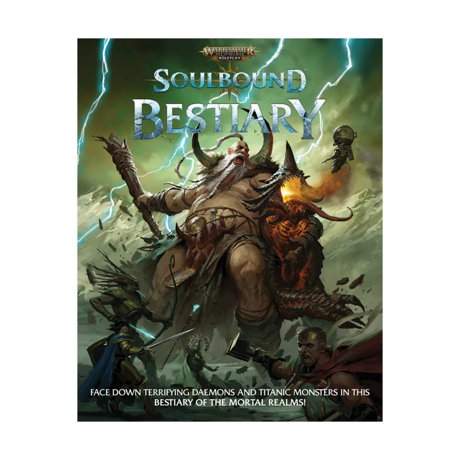 Soulbound - Bestiary, Warhammer Fantasy RPG 4th Edition (Cubicle Seven), твердый переплет
Soulbound - Bestiary, Warhammer Fantasy RPG 4th Edition (Cubicle Seven), твердый переплет