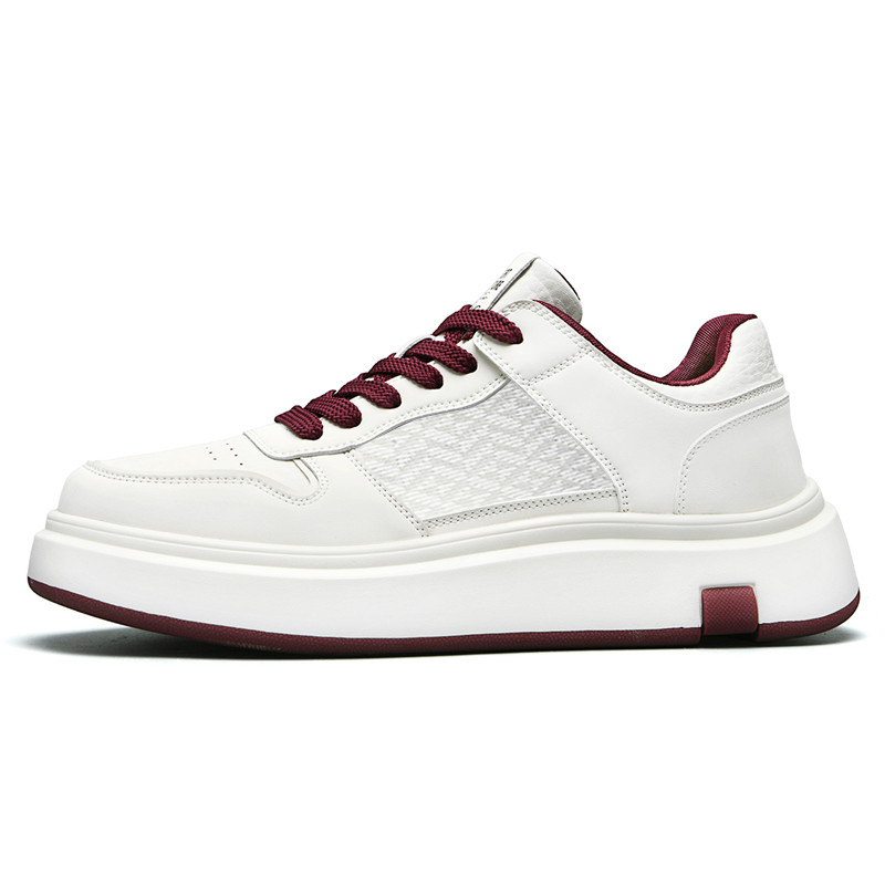 AOKANG Скользоустойчивые легкие низкие скейтерские кроссовки для мужчин с эффектом увеличения роста, бело-красные, сетчатые, летние
AOKANG Скользоустойчивые легкие низкие скейтерские кроссовки для мужчин с эффектом увеличения роста, бело-красные, сетчатые, летние