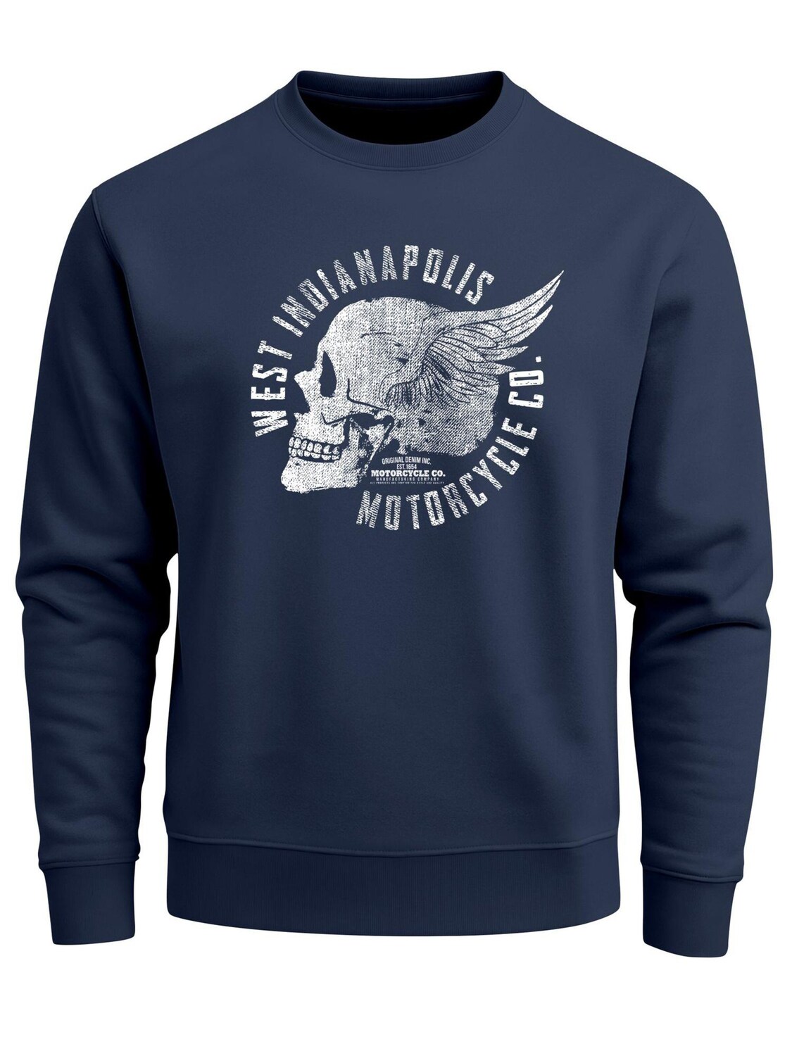 Neverless Свитшот 'Wing Skull' в цвете Navy, Синий, Neverless Свитшот 'Wing Skull' в цвете Navy
Neverless Свитшот 'Wing Skull' в цвете Navy, Синий, Neverless Свитшот 'Wing Skull' в цвете Navy