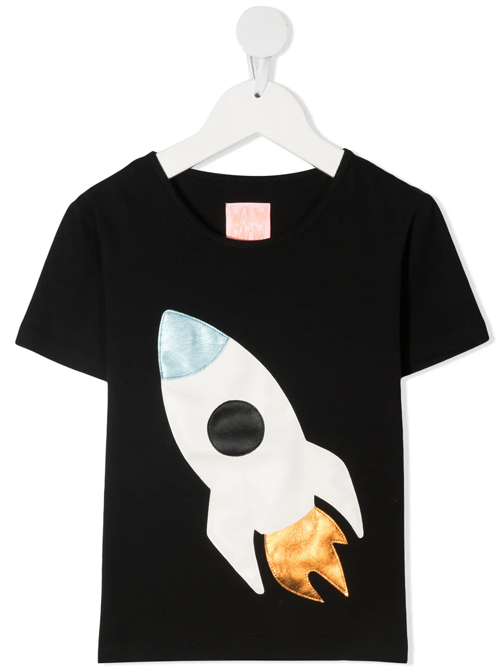 Футболка To The Moon WAUW CAPOW by BANGBANG, черный 
Футболка To The Moon WAUW CAPOW by BANGBANG, черный