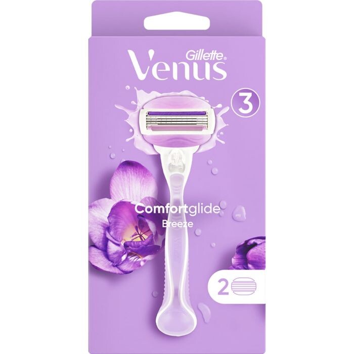 Набор косметики Venus Maquinilla Confortglide Breeze + 2 Recambios Gillette, Set 3 productos
Набор косметики Venus Maquinilla Confortglide Breeze + 2 Recambios Gillette, Set 3 productos