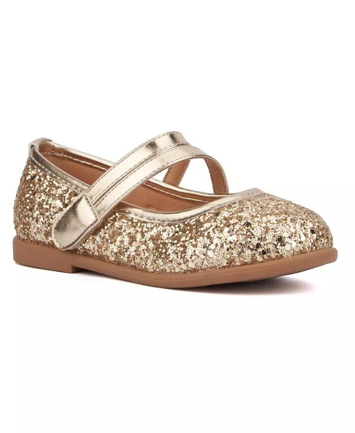 Туфли Maryjane для малышей Princess Heart Olivia Miller, золотой
Туфли Maryjane для малышей Princess Heart Olivia Miller, золотой