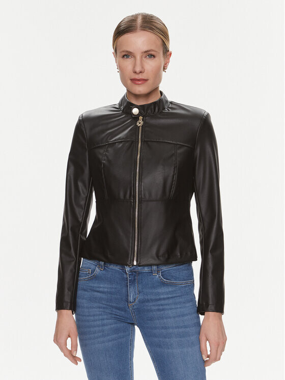 Куртка из искусственной кожи, стандартного кроя Rinascimento, черный
Куртка из искусственной кожи, стандартного кроя Rinascimento, черный