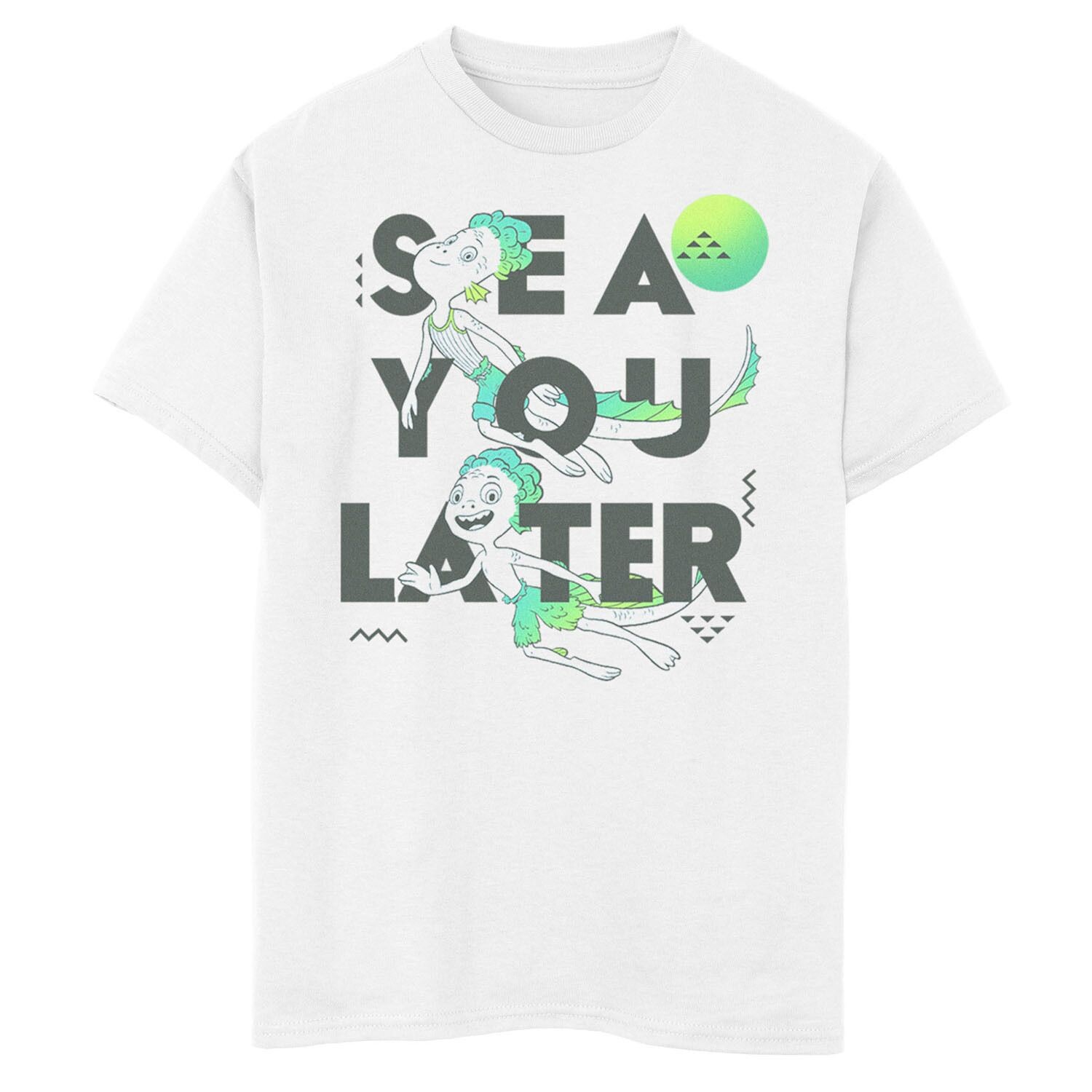 Футболка Sea You Later для мальчиков 8–20 лет Disney/Pixar Luca & Alberto Sea You Later Licensed Character
Футболка Sea You Later для мальчиков 8–20 лет Disney/Pixar Luca & Alberto Sea You Later Licensed Character