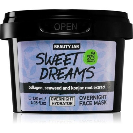 Beauty Jar Sweet Dreams осветляющая и увлажняющая ночная маска для лица - 120 мл
Beauty Jar Sweet Dreams осветляющая и увлажняющая ночная маска для лица - 120 мл