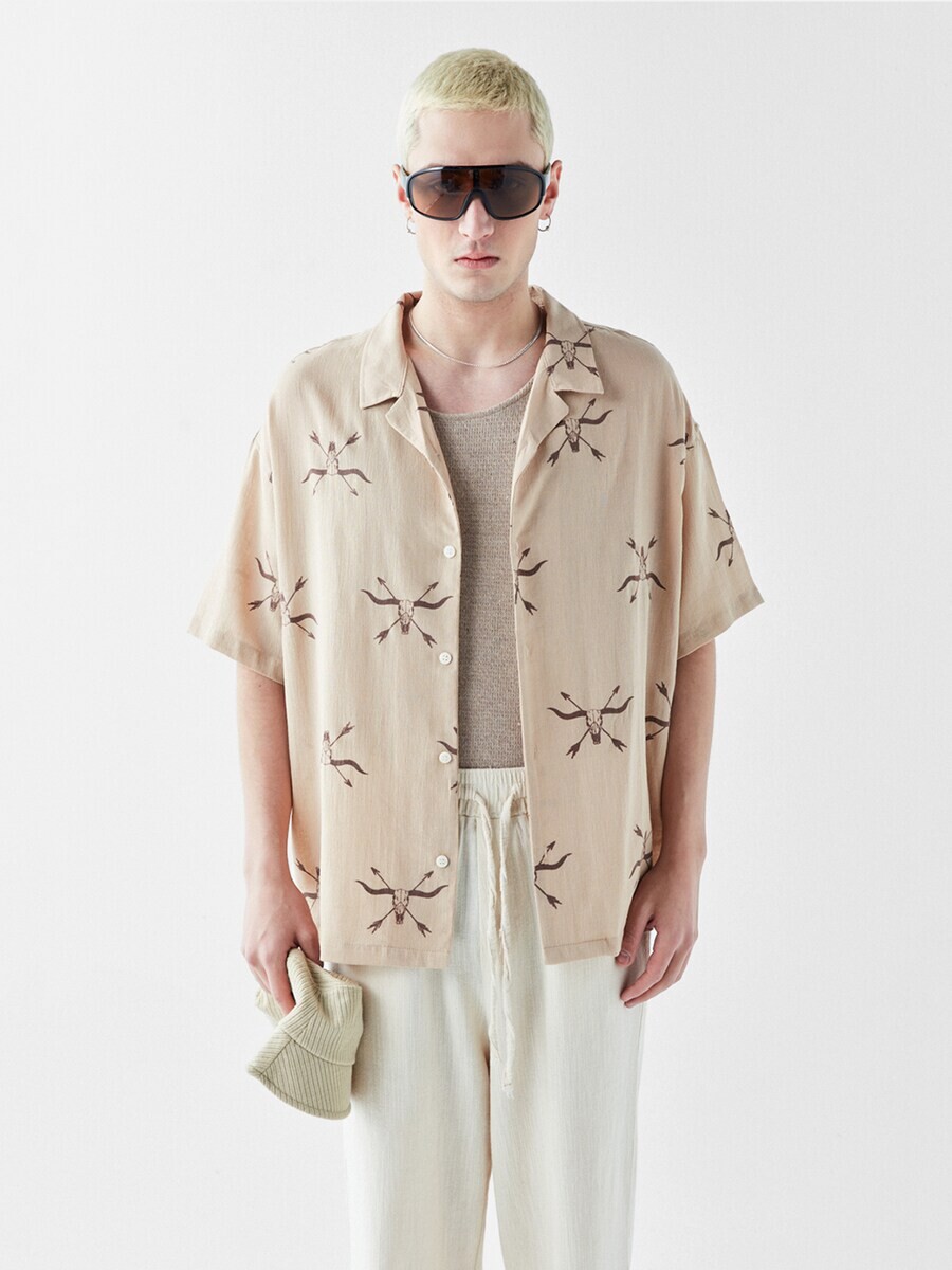 Повседневная рубашка VAMOS CLO Comfort fit Button Up Shirt, бежевый
Повседневная рубашка VAMOS CLO Comfort fit Button Up Shirt, бежевый