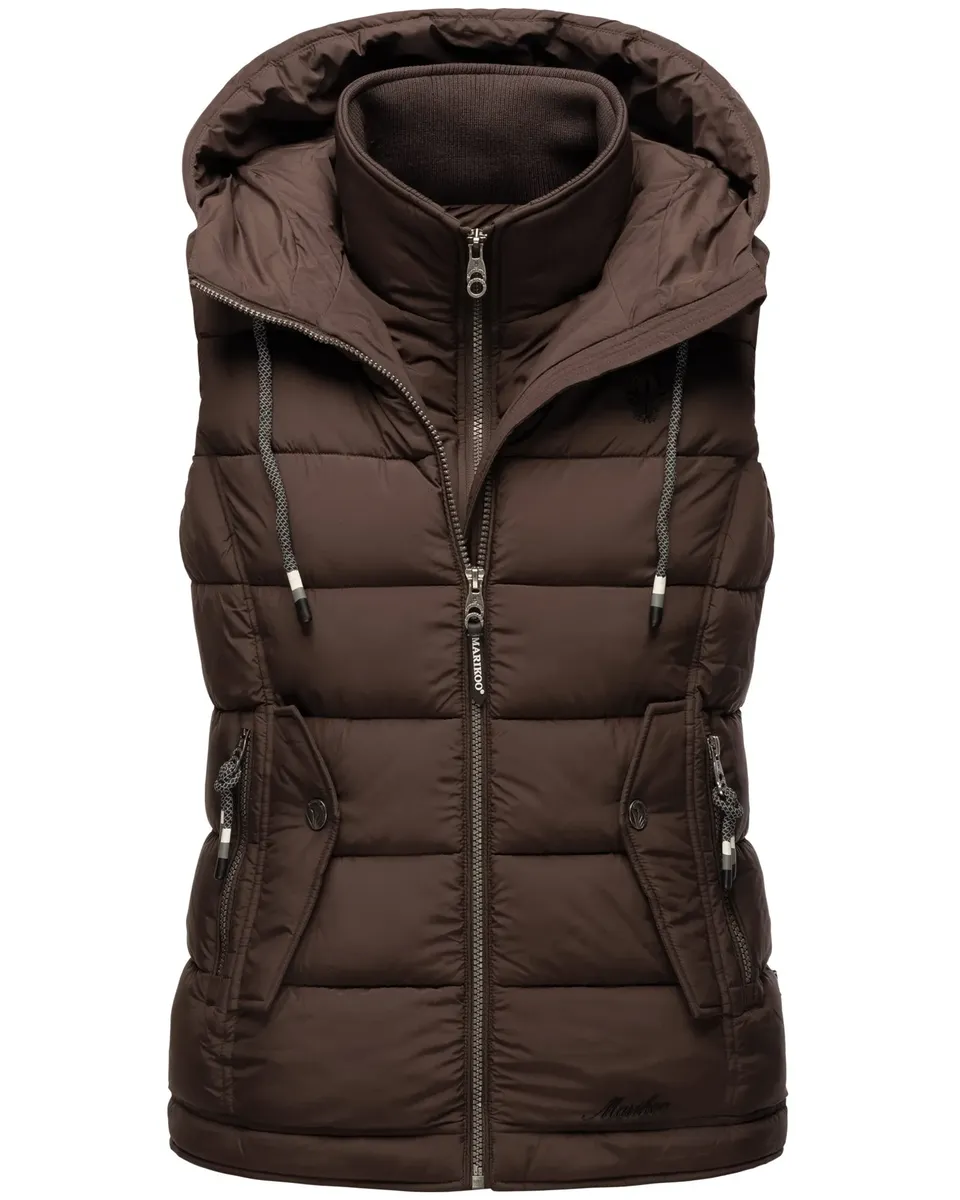 Стеганый жилет Marikoo "Тайсаа" с мешочком для лакомств, шоколадный, Коричневый, Стеганый жилет Marikoo "Тайсаа" с мешочком для лакомств, шоколадный 
Стеганый жилет Marikoo "Тайсаа" с мешочком для лакомств, шоколадный, Коричневый, Стеганый жилет Marikoo "Тайсаа" с мешочком для лакомств, шоколадный
