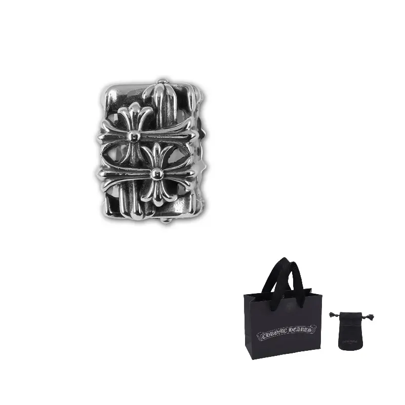 Chrome Hearts Кольцо из стерлингового серебра 925 пробы, унисекс, серебро
Chrome Hearts Кольцо из стерлингового серебра 925 пробы, унисекс, серебро