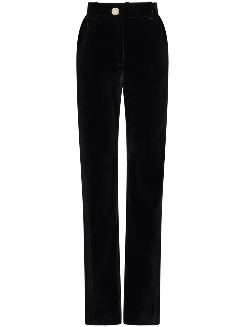 Велюровые брюки с завышенной талией Rabanne, черный
Велюровые брюки с завышенной талией Rabanne, черный