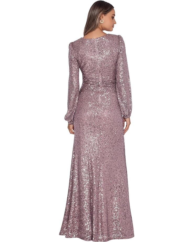 Платье XSCAPE Long Sequin Dress with Side Ruching, цвет Nude/Blush
Платье XSCAPE Long Sequin Dress with Side Ruching, цвет Nude/Blush