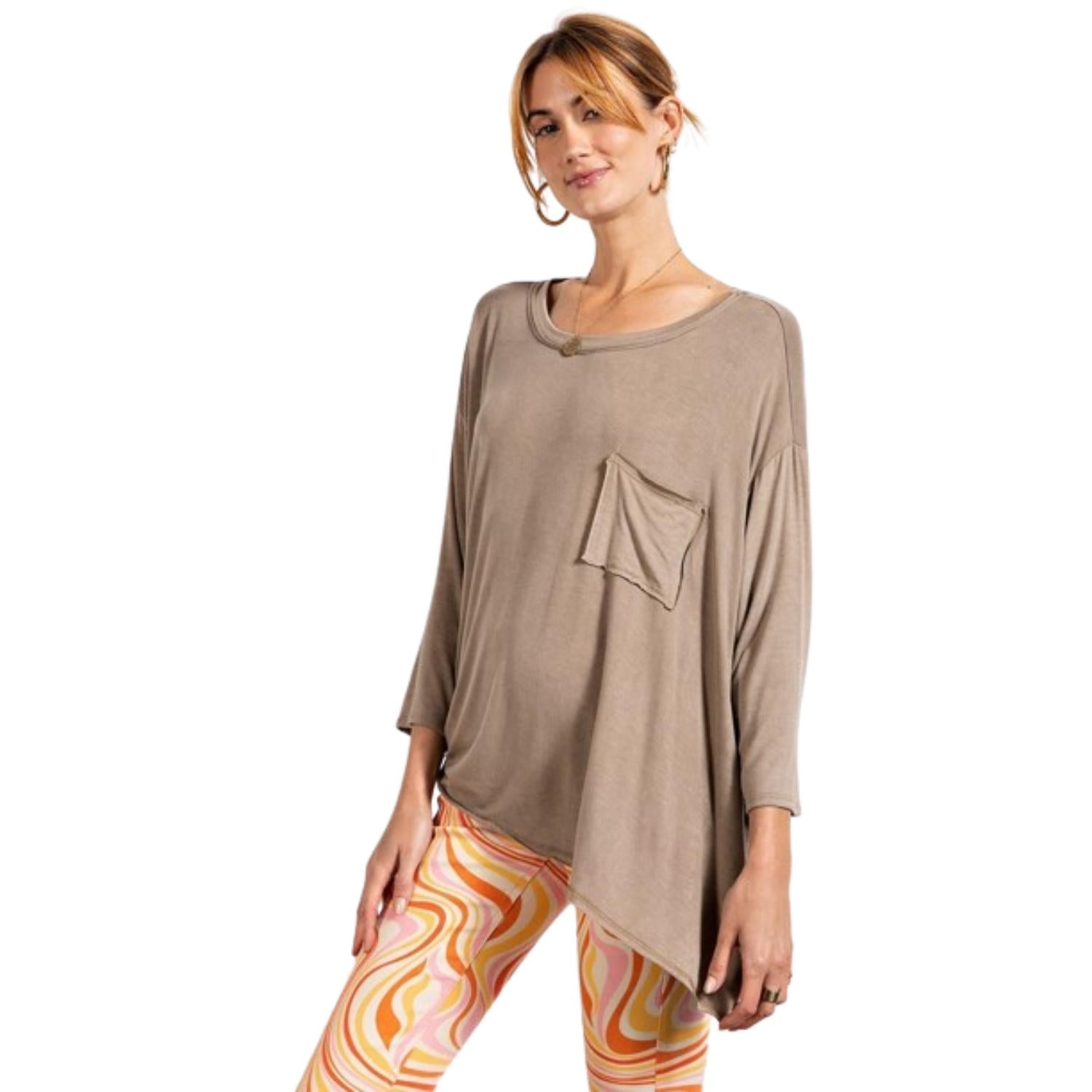 Топ с круглым вырезом и укороченными рукавами в стиле вашт TRUEDAMES, Mushroom
Топ с круглым вырезом и укороченными рукавами в стиле вашт TRUEDAMES, Mushroom