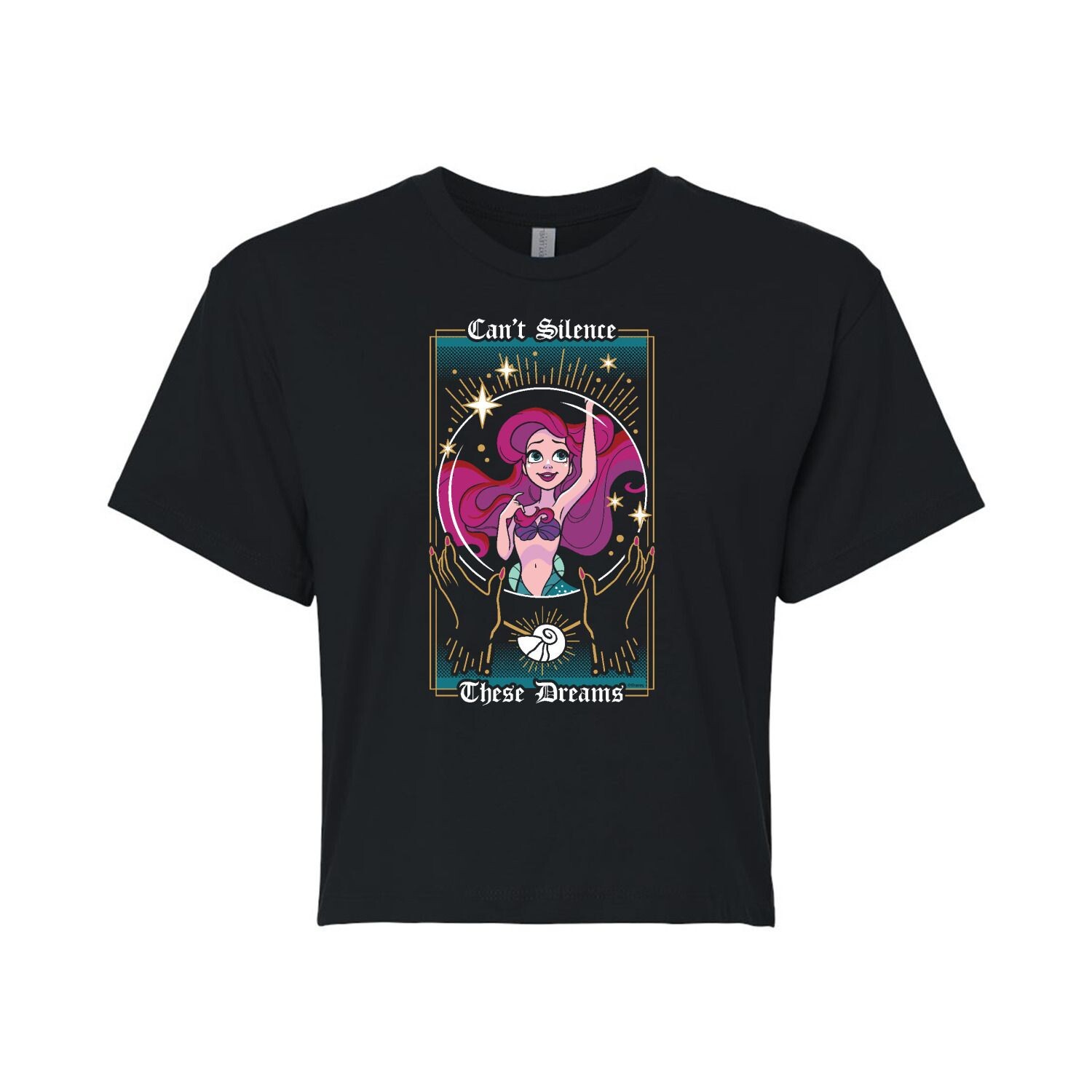 Укороченная футболка Disney's The Little Mermaid Cant Silence для юниоров Licensed Character
Укороченная футболка Disney's The Little Mermaid Cant Silence для юниоров Licensed Character