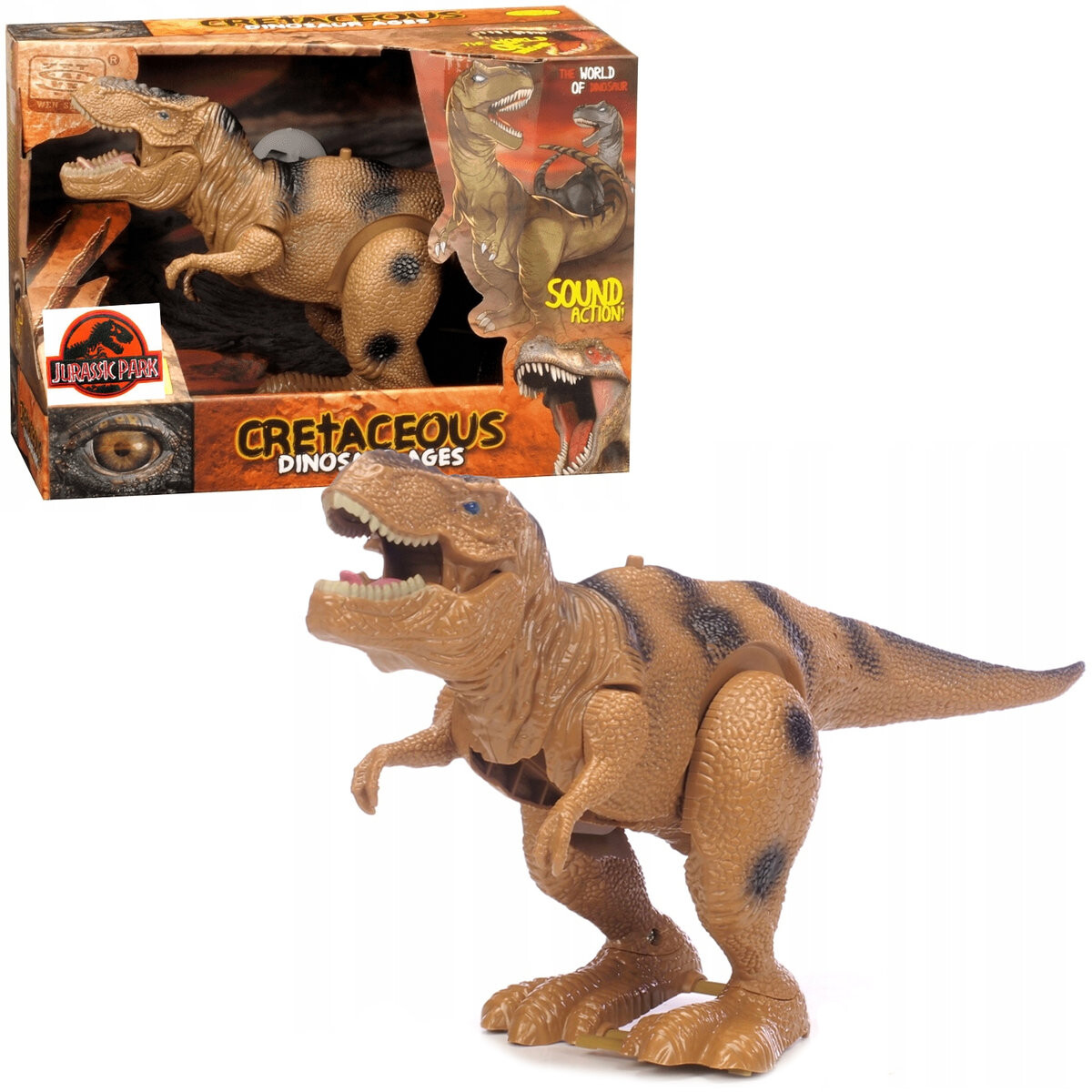 Игрушка Для Прогулки Динозавра На Аккумуляторах Для Детей DDC Toys
Игрушка Для Прогулки Динозавра На Аккумуляторах Для Детей DDC Toys