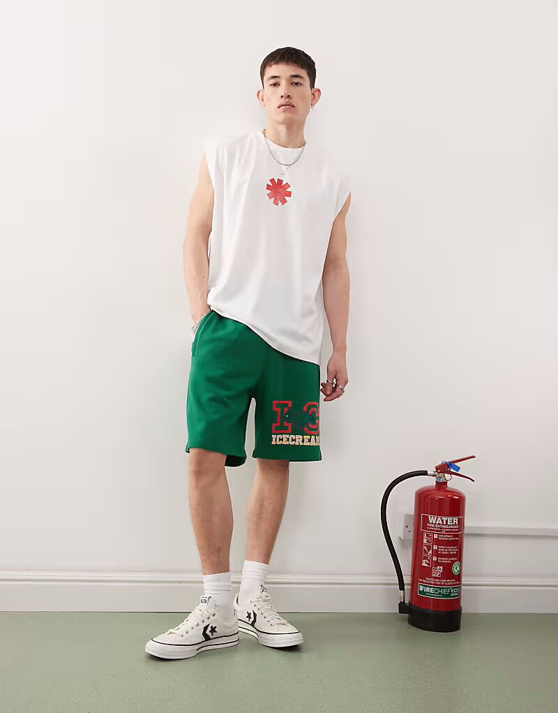 Джерси ICECREAM для студентов, шорты зеленого цвета
Джерси ICECREAM для студентов, шорты зеленого цвета