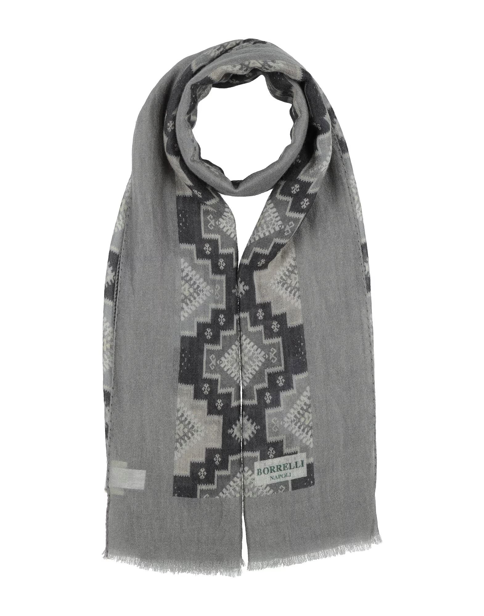 Шарф Luigi Borrelli Napoli, серый
Шарф Luigi Borrelli Napoli, серый