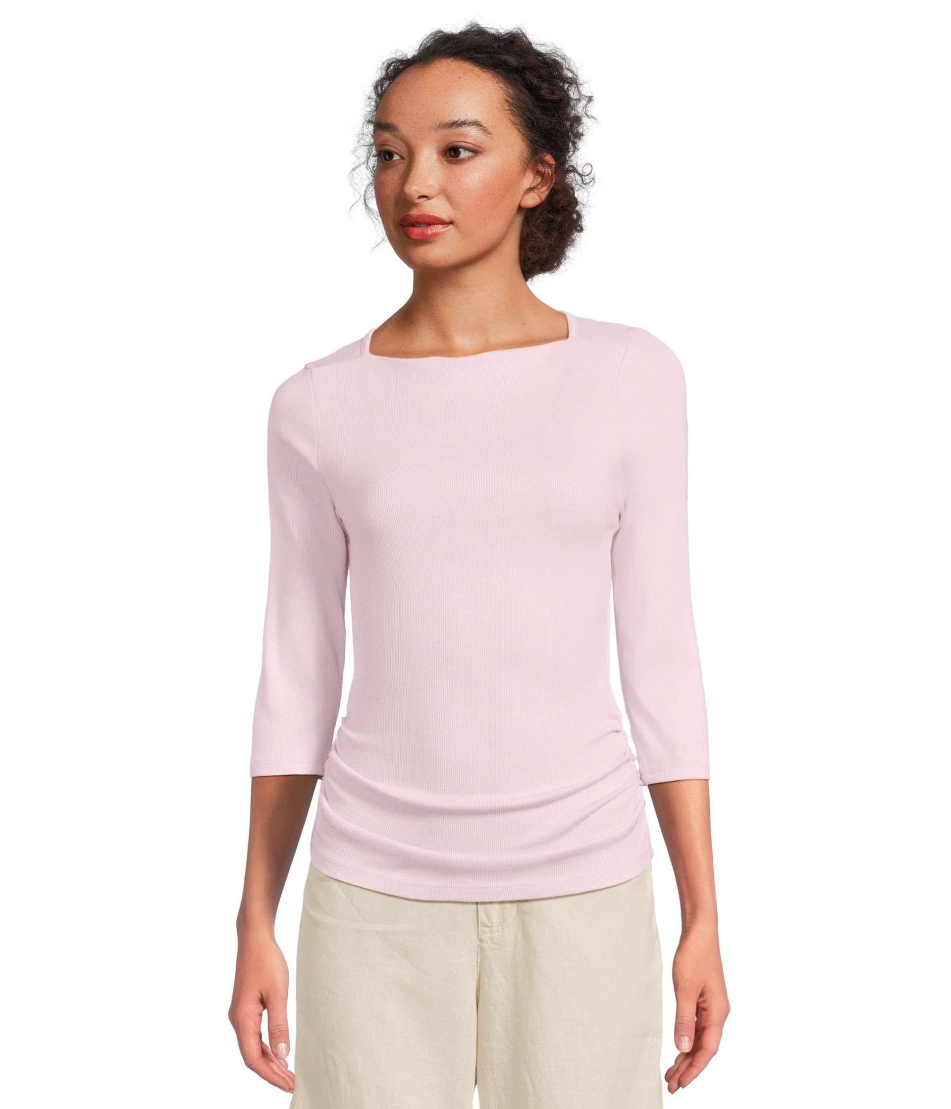 Топ Michael Stars Asha 3/4 Sleeve Straight Neck Top, Lychee
Топ Michael Stars Asha 3/4 Sleeve Straight Neck Top, Lychee