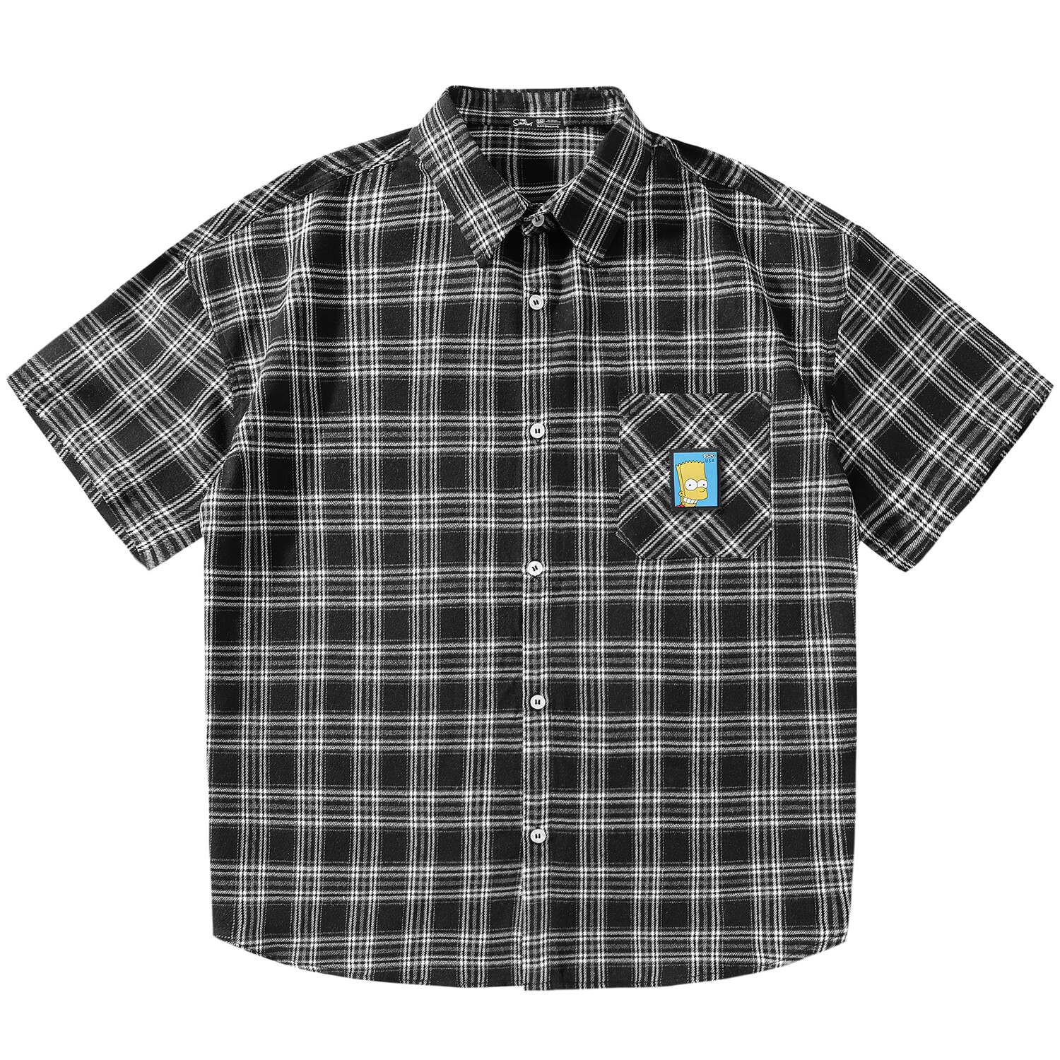 The Simpsons Рубашка унисекс «Симпсоны», Черно-белая клетка (с коротким рукавом)
The Simpsons Рубашка унисекс «Симпсоны», Черно-белая клетка (с коротким рукавом)
