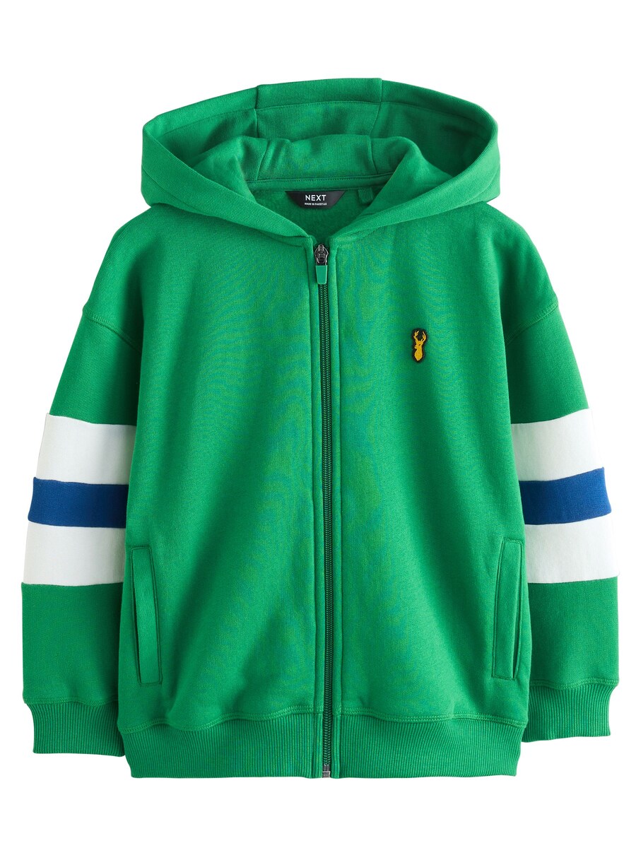 Толстовка с капюшоном на молнии Next, зеленый
Толстовка с капюшоном на молнии Next, зеленый