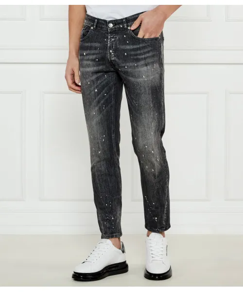 Джинсы Slim fit John Richmond, черный 
Джинсы Slim fit John Richmond, черный