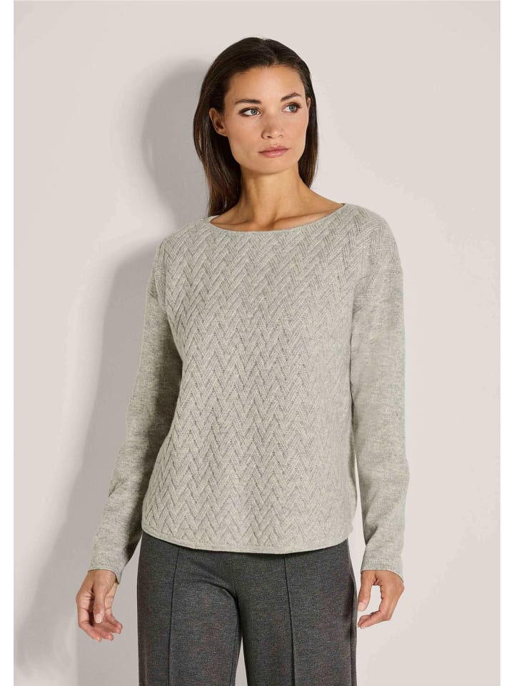 MADELEINE Свитер серо-коричневого цвета / меланж
MADELEINE Свитер серо-коричневого цвета / меланж