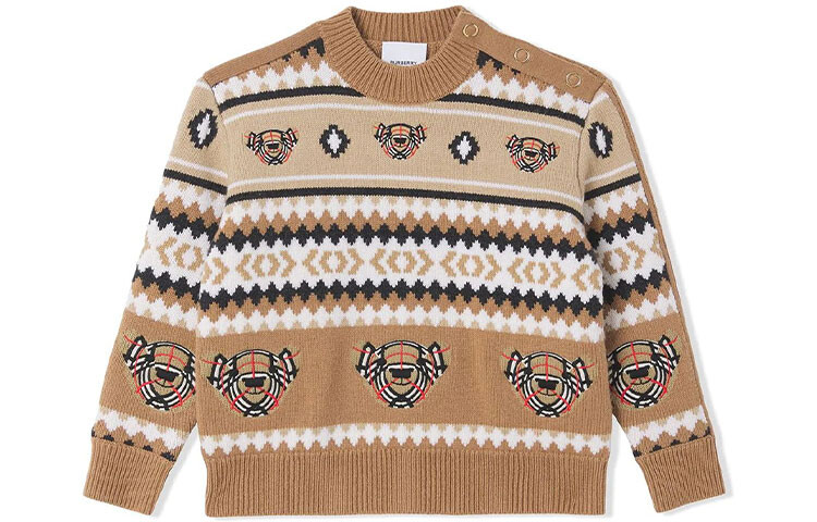 Детский кашемировый свитер Burberry, цвет Camel
Детский кашемировый свитер Burberry, цвет Camel