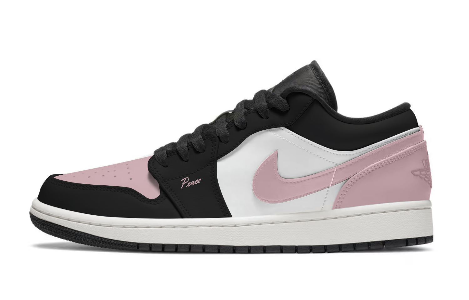 Jordan Детские баскетбольные кроссовки Air 1 Black Velvet Pink Cherry с износостойким и противоскользящим покрытием, низкие, розовые
Jordan Детские баскетбольные кроссовки Air 1 Black Velvet Pink Cherry с износостойким и противоскользящим покрытием, низкие, розовые