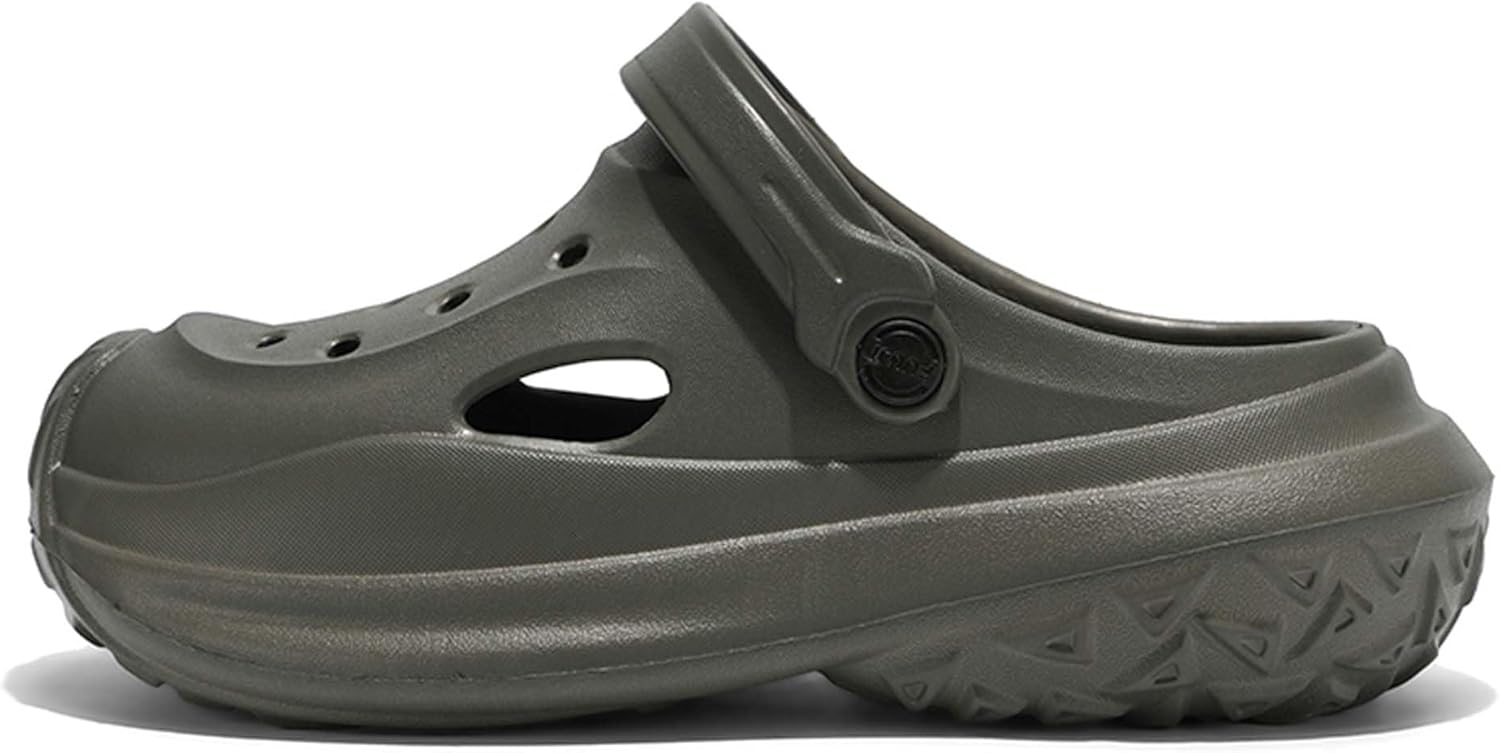 Мужские садовые сабо, легкий дышащий материал EVA, пляжные сандалии, противоскользящая прочная спортивная подошва, стильный дизайн, сандалии и тапочки Generic, зеленый
Мужские садовые сабо, легкий дышащий материал EVA, пляжные сандалии, противоскользящая прочная спортивная подошва, стильный дизайн, сандалии и тапочки Generic, зеленый