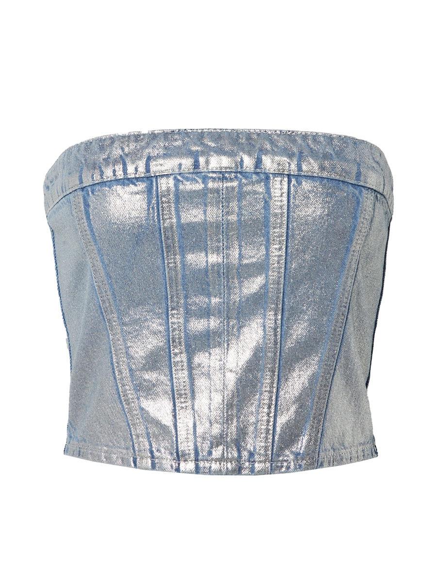 Топ irinassw Dotta, серебряный
Топ irinassw Dotta, серебряный