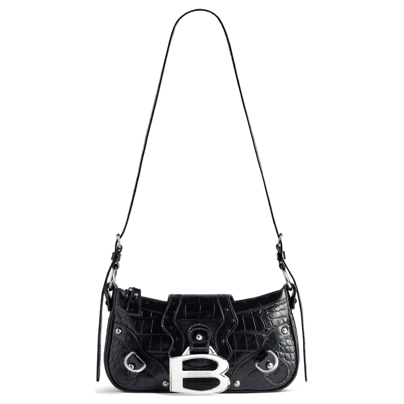 Balenciaga Женская черная сумка через плечо из телячьей кожи
Balenciaga Женская черная сумка через плечо из телячьей кожи