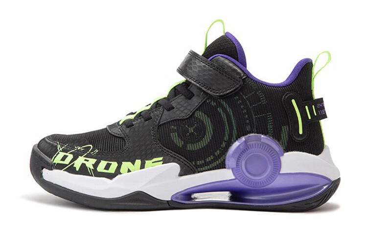 Детские баскетбольные кроссовки GS Mid-top черные/фиолетовые Xtep
Детские баскетбольные кроссовки GS Mid-top черные/фиолетовые Xtep