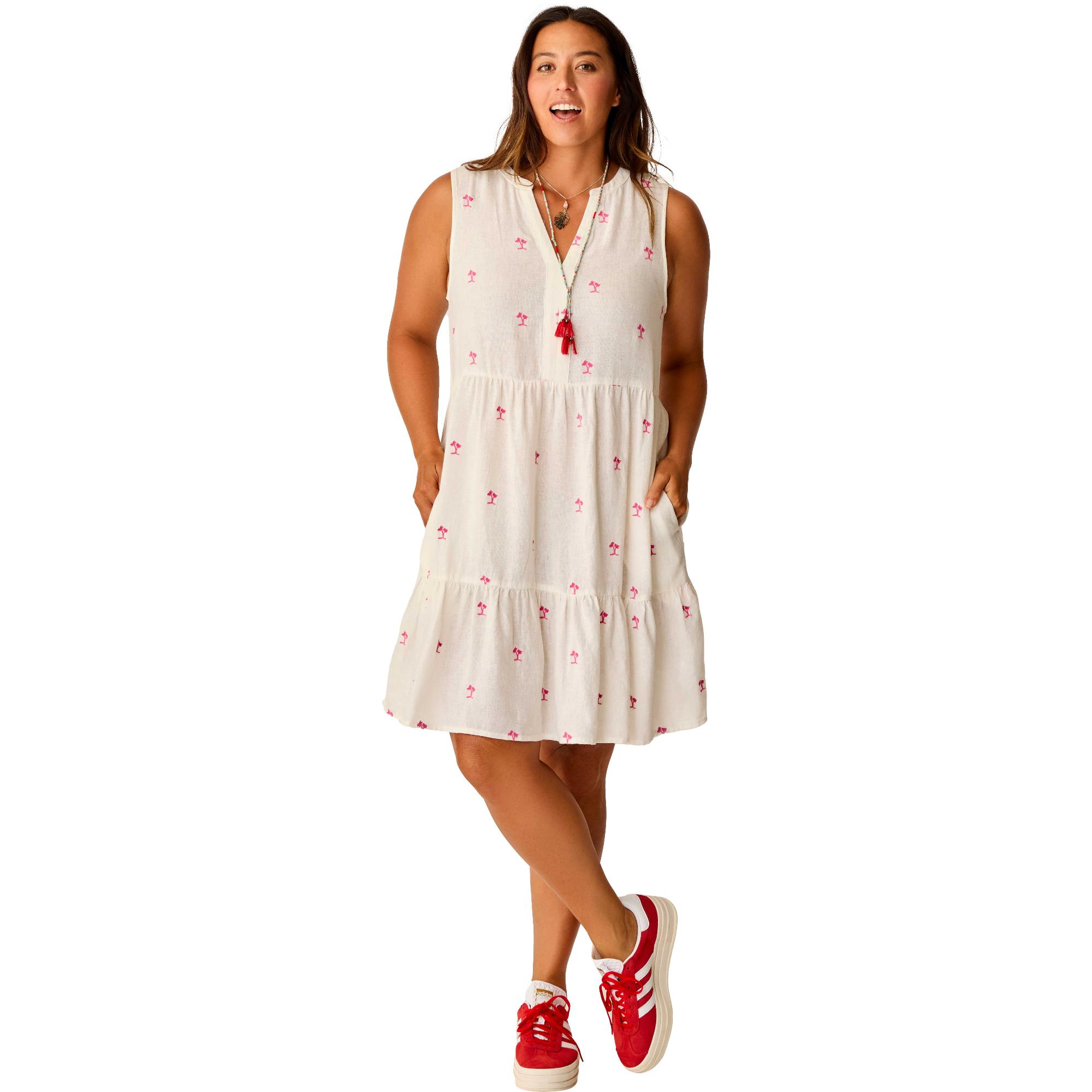 Женское льняное платье Nellie Carve Designs, Palm Embroidered
Женское льняное платье Nellie Carve Designs, Palm Embroidered