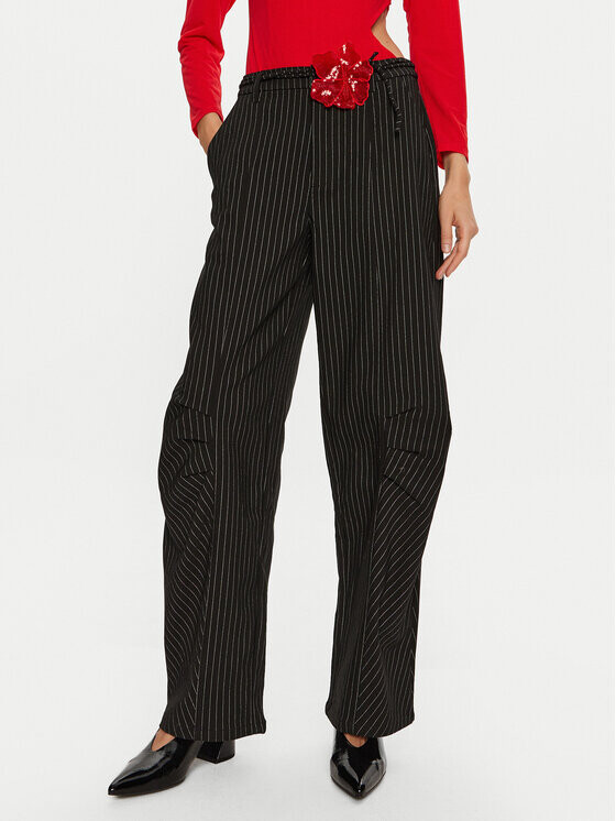 Тканевые брюки свободного кроя Rotate, черный
Тканевые брюки свободного кроя Rotate, черный