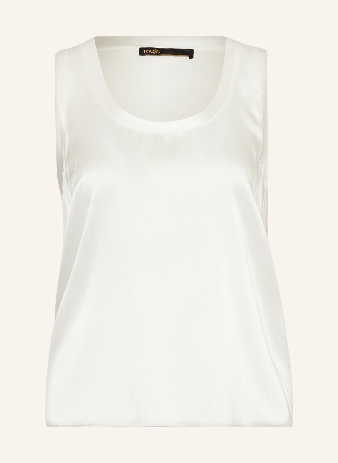 Шелковый топ Maje, белый
Шелковый топ Maje, белый